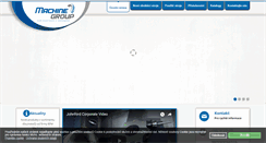 Desktop Screenshot of machinegroup.cz
